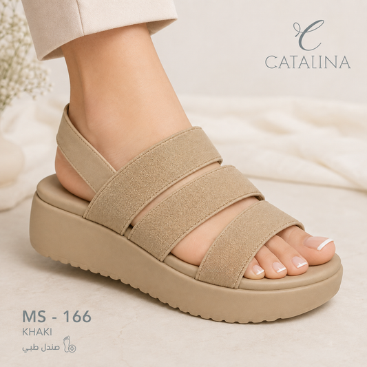 صندل طبي نسائي مريح موديل 166 | Women’s Medical Sandal