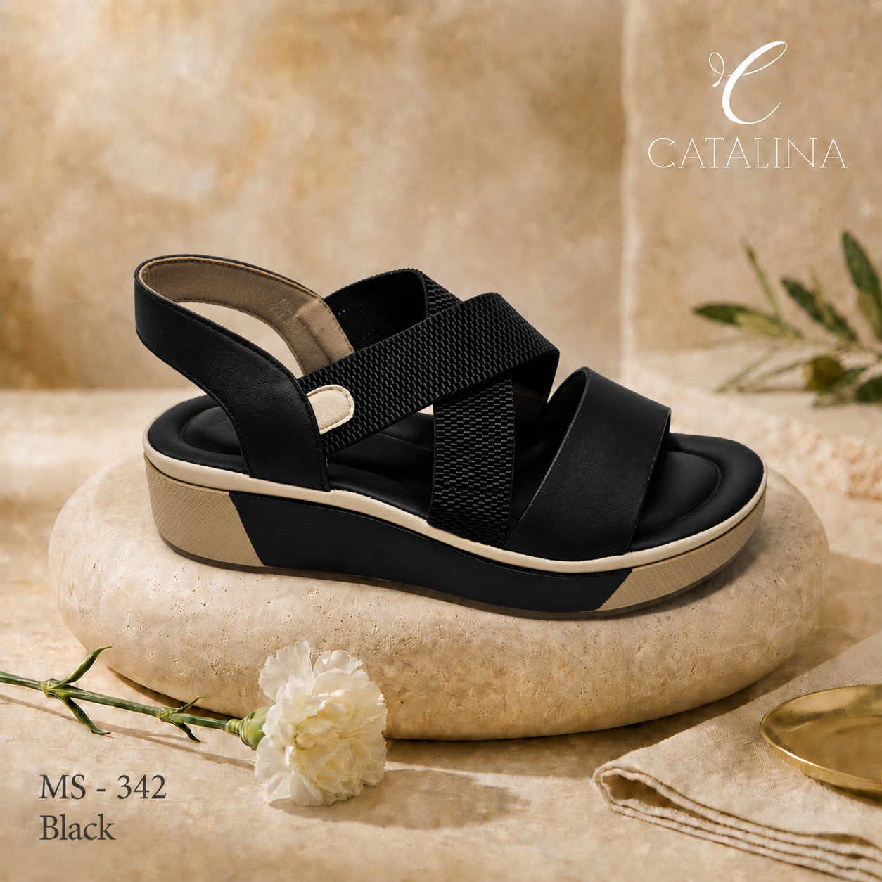 صندل طبي نسائي مريح موديل 342 | Women’s Medical Sandal