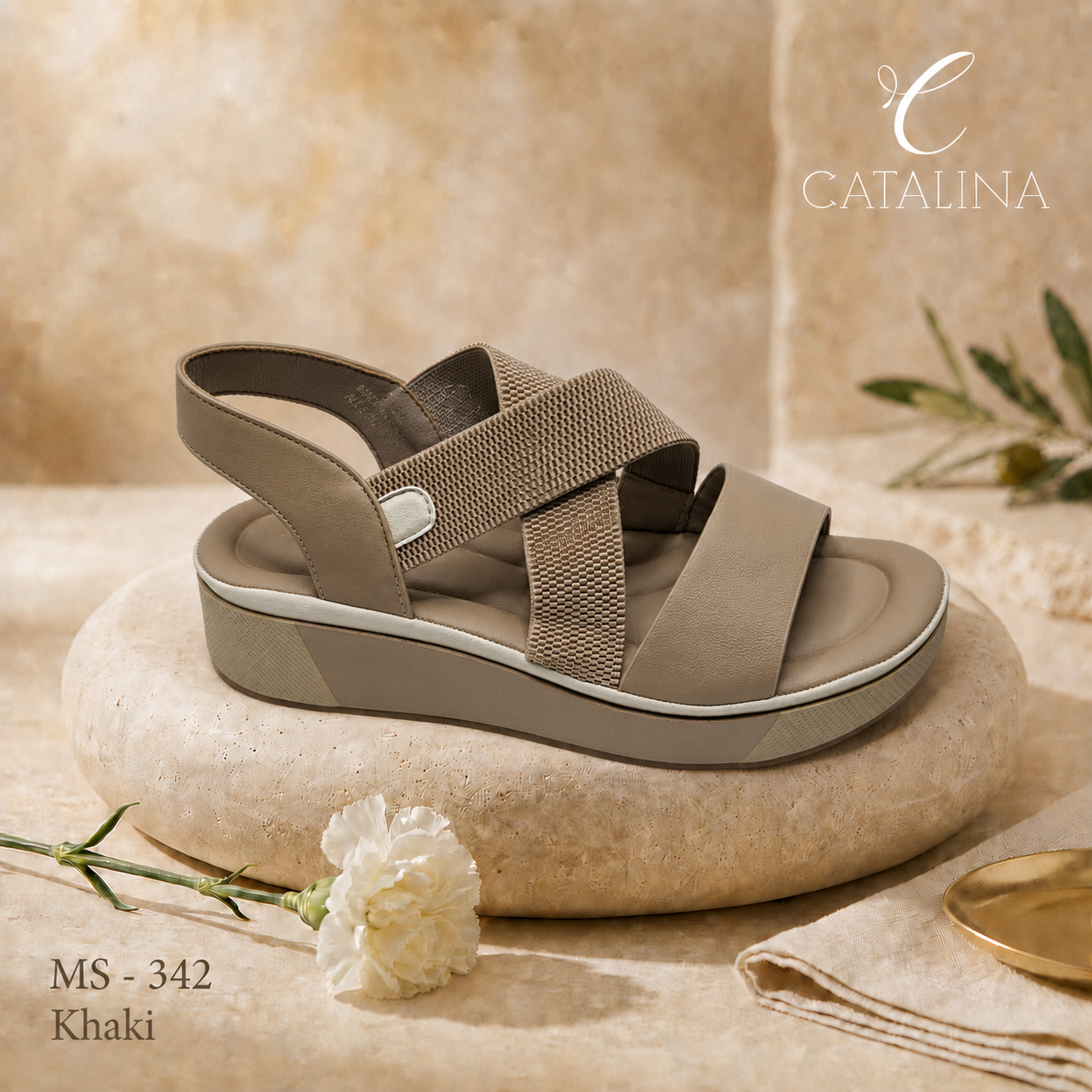 صندل طبي نسائي مريح موديل 342 | Women’s Medical Sandal