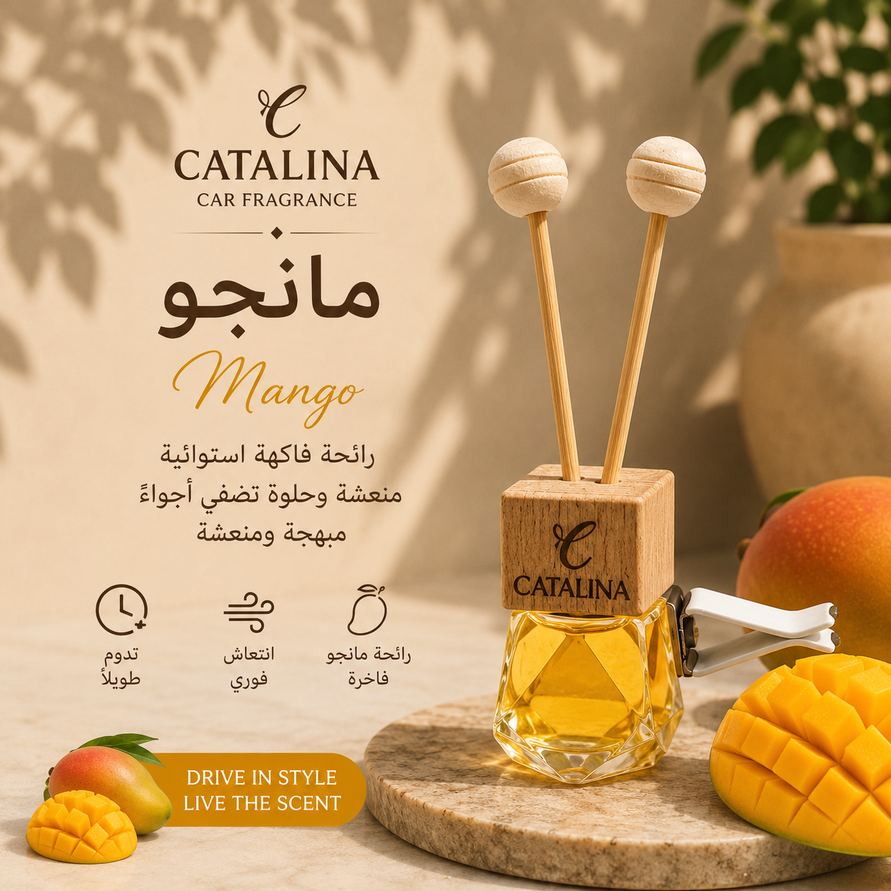 Mango Car Perfume